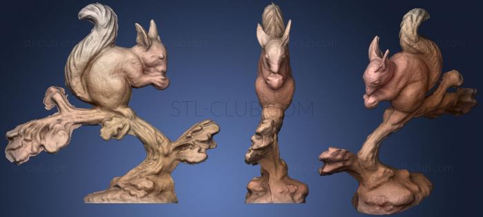 Squirrel Figurine